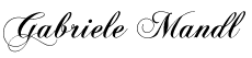Unterschrift gabriele mandl