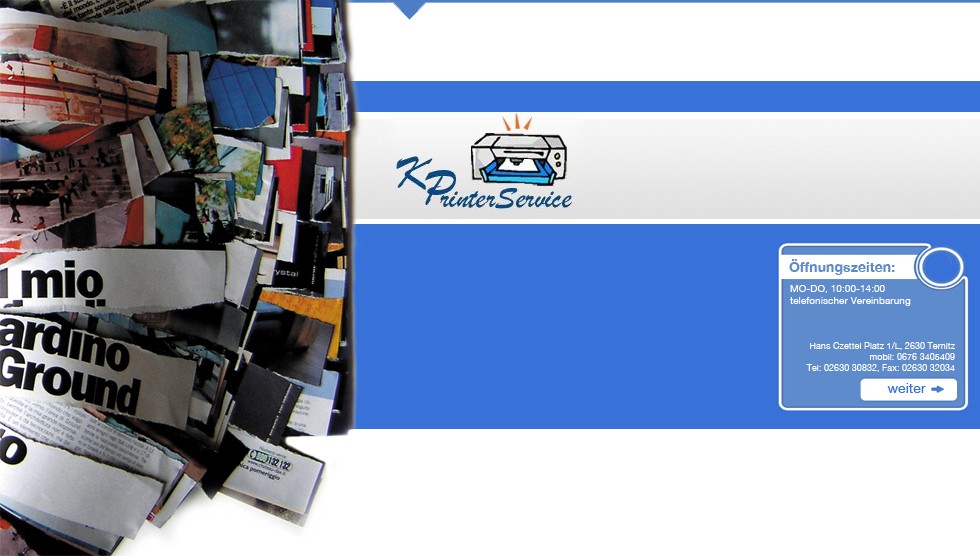 printer service papier