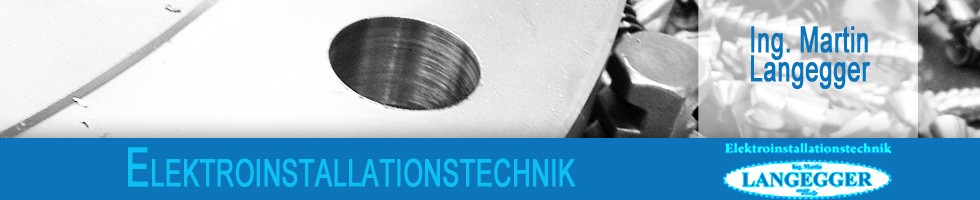 elektroinstallationstechnik langegger Banner