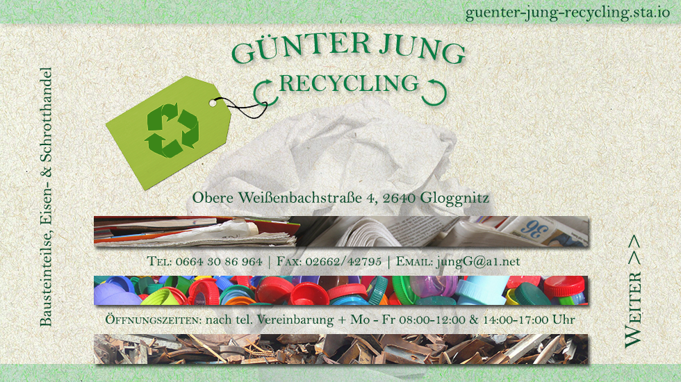 Startseite guenter jung recycling