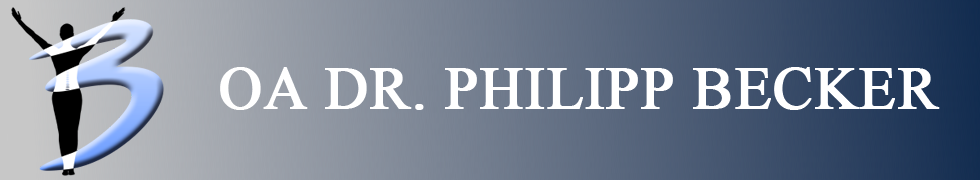 OA Dr. Philipp Becker Banner