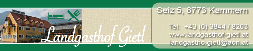 Landgasthof Gietl Banner