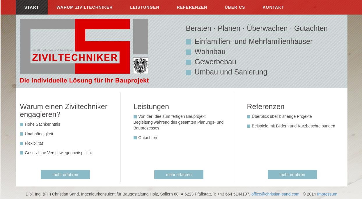 homepage