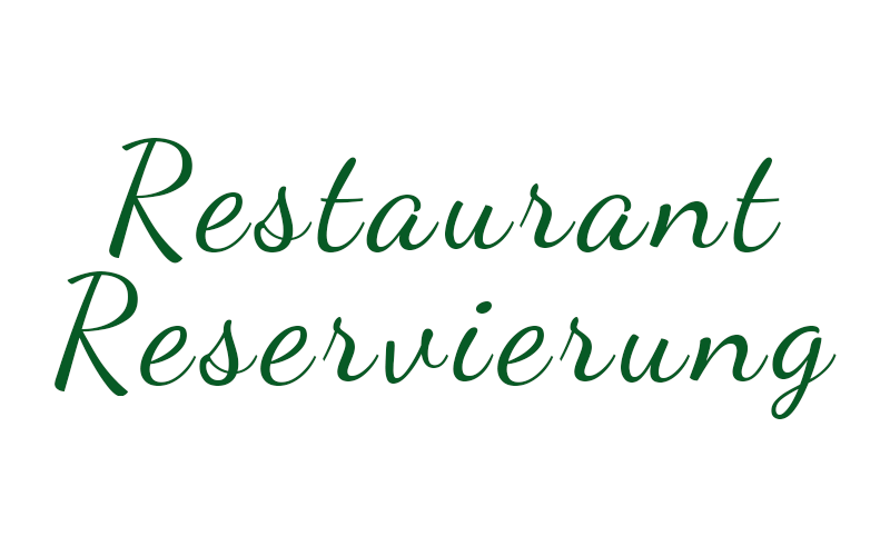restaurant reservierung