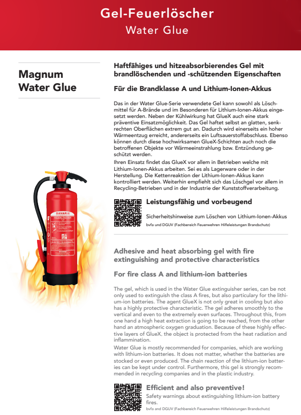 Feuerlöscher für Lithium-Ionen-Akkus (HS - Brandschutz - Ihr Partner für  professionellen Brandschutz)