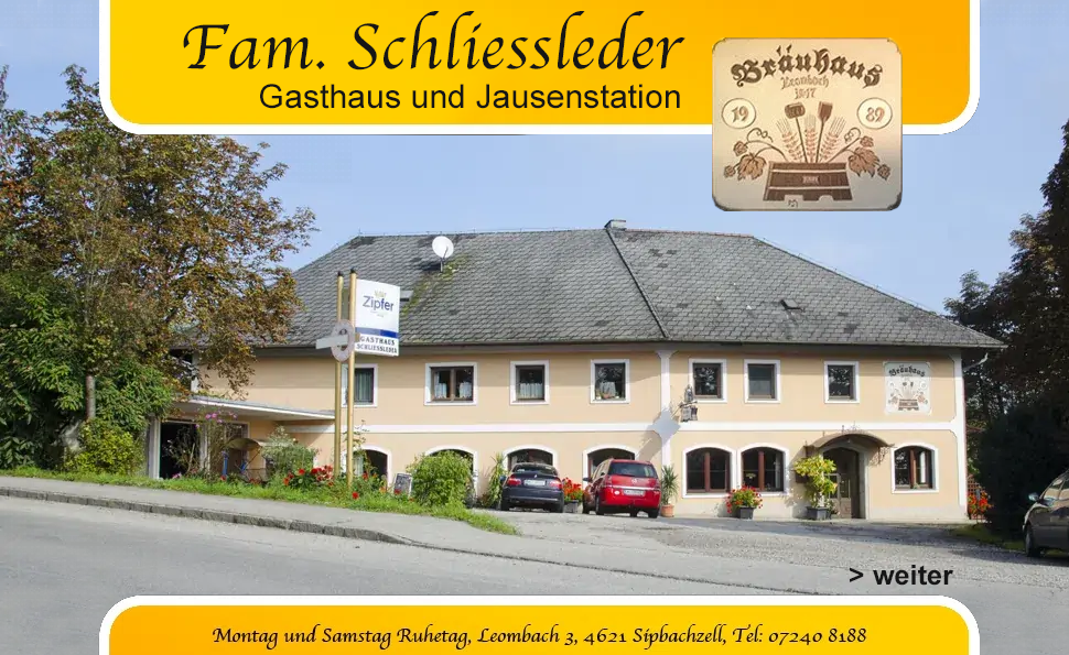 schliessleder gasthaus Kopie