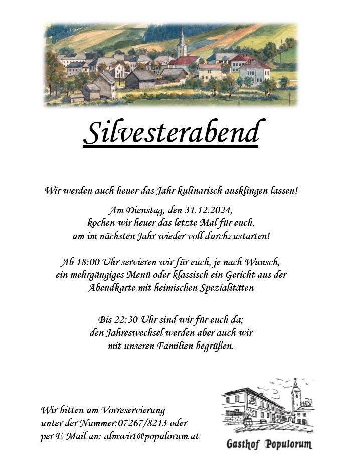 Silvesterabend 2024