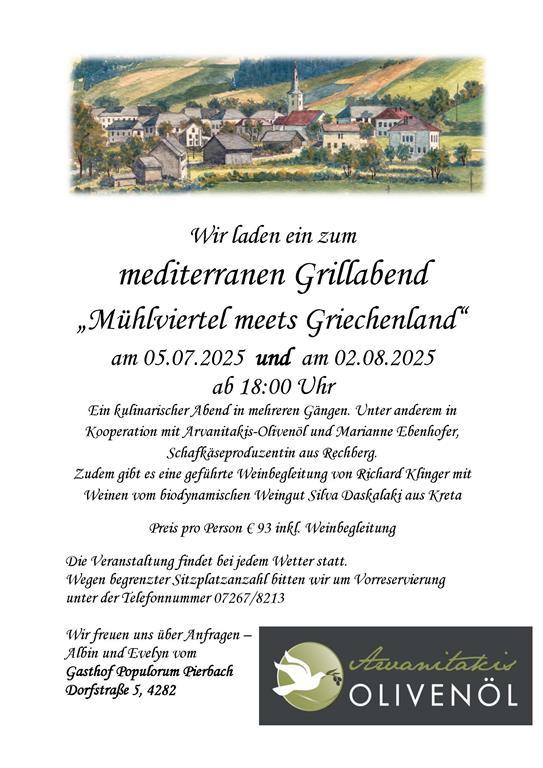 Mediterraner Grillabend 2025