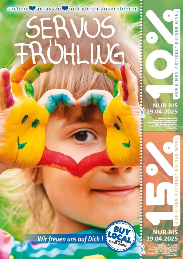 Prospekt Servus Frühling 2025