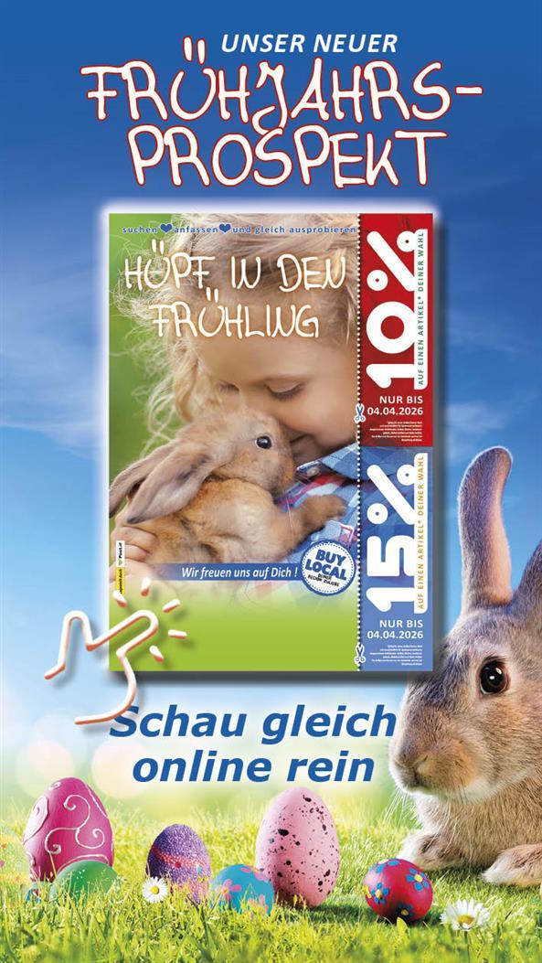 Frühjahrs Prospekt