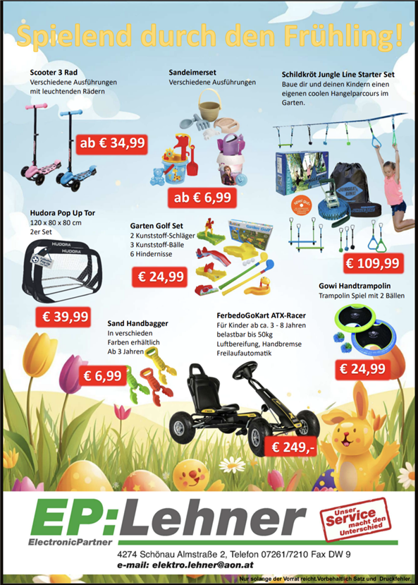 Spielend durch den Frühling